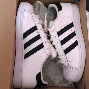 Addias Black & White Superstars